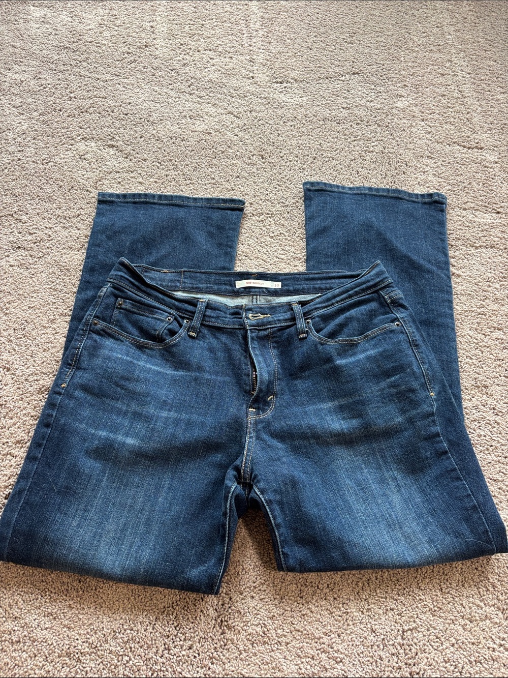 Levi's Dark Blue Bootcut Women's Jeans